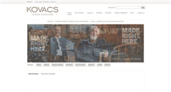 Desktop Screenshot of kovacs.co.nz