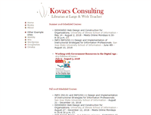 Tablet Screenshot of kovacs.com